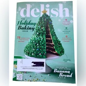 DELISH Issue 4 Holiday Baking Issue Magazine Cooking Kitchen Christmas Recipes